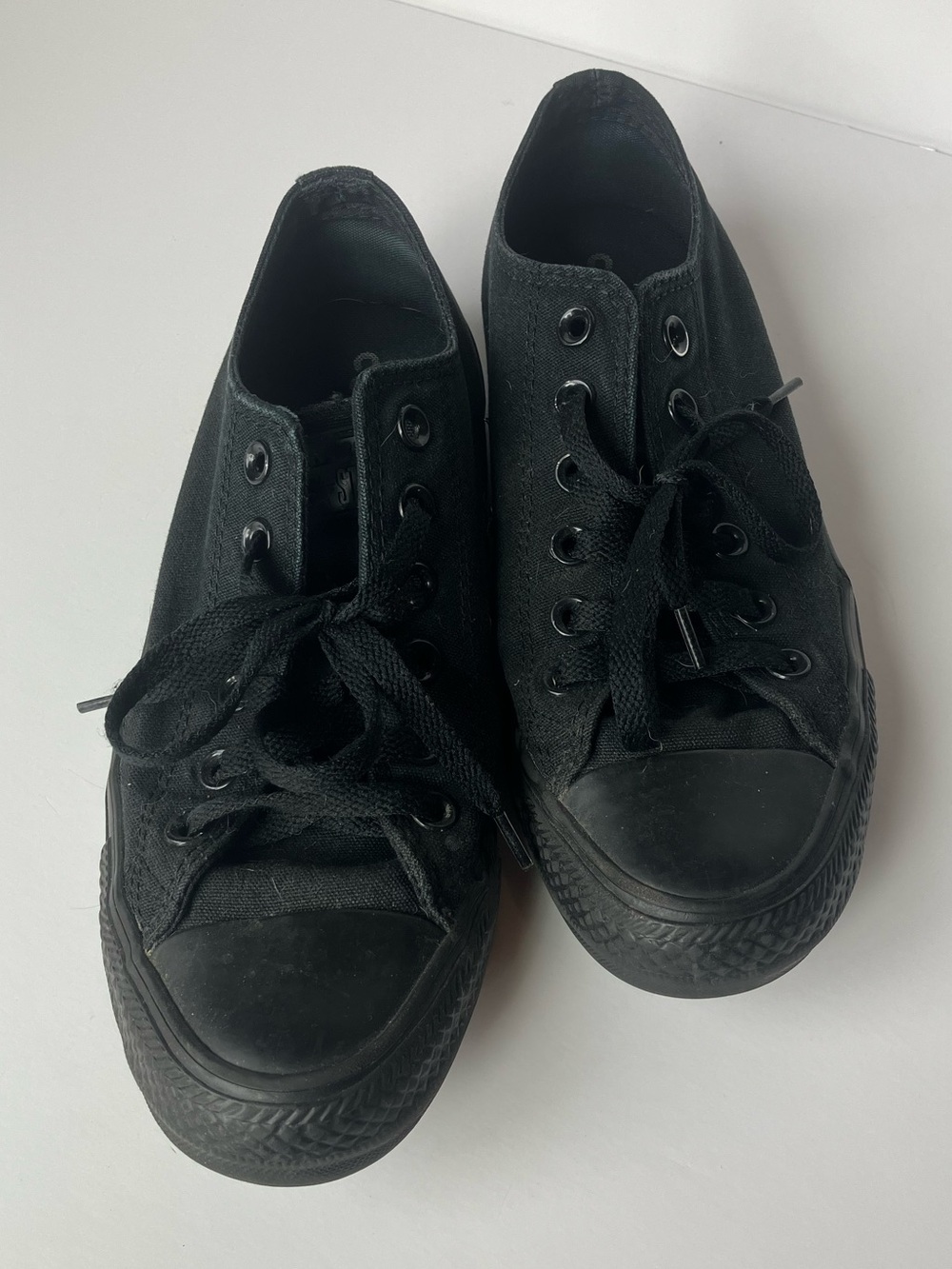 Converse All Stars - all black canvas